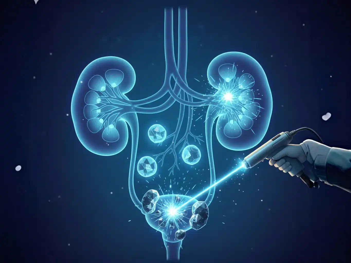 Tratamiento de fragmentación láser para cálculos renales en Costa Rica